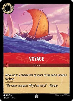 Voyage (131/204) - Into the Inklands Cold Foil