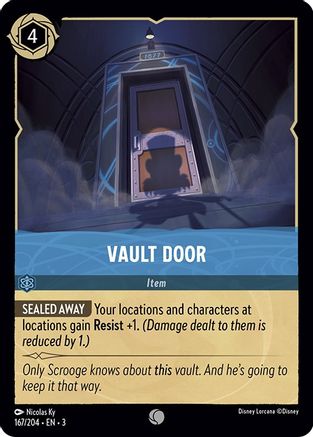 Vault Door (167/204) - Into the Inklands Cold Foil