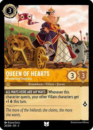 Queen of Hearts - Wonderland Empress (20/204) - Into the Inklands