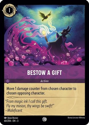 Bestow a Gift (60/204) - Into the Inklands Cold Foil