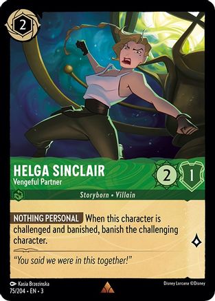 Helga Sinclair - Vengeful Partner (75/204) - Into the Inklands