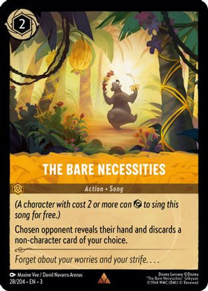 The Bare Necessities (28/204) - Into the Inklands Cold Foil