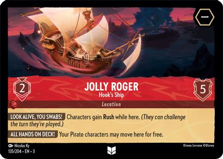 Jolly Roger - Hook's Ship (135/204) - Into the Inklands