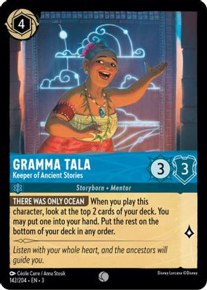 Gramma Tala - Keeper of Ancient Stories (142/204) - Into the Inklands Cold Foil