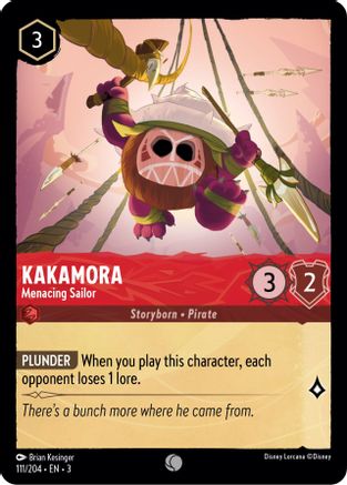 Kakamora - Menacing Sailor (111/204) - Into the Inklands