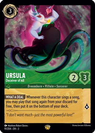 Ursula - Deceiver of All (91/204) - Into the Inklands