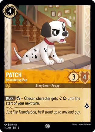 Patch - Intimidating Pup (14/204) - Into the Inklands