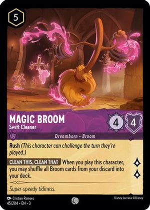 Magic Broom - Swift Cleaner (45/204) - Into the Inklands