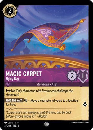 Magic Carpet - Flying Rug (47/204) - Into the Inklands Cold Foil