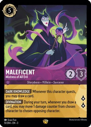 Maleficent - Mistress of All Evil (51/204) - Into the Inklands Cold Foil