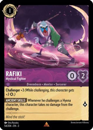 Rafiki - Mystical Fighter (54/204) - Into the Inklands