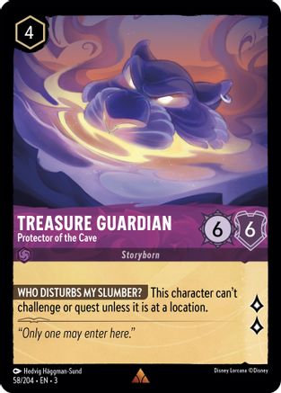 Treasure Guardian - Protector of the Cave (58/204) - Into the Inklands