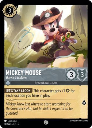 Mickey Mouse - Stalwart Explorer (181/204) - Into the Inklands