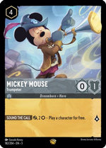Mickey Mouse - Trumpeter (182/204) - Into the Inklands Cold Foil - Poke-Collect