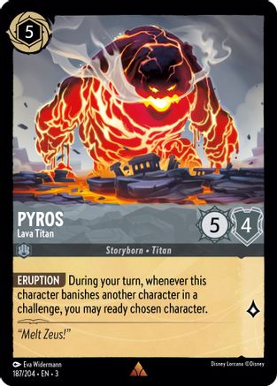 Pyros - Lava Titan (187/204) - Into the Inklands