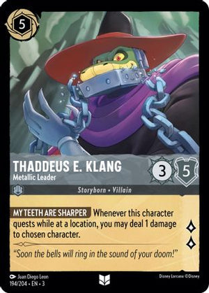 Thaddeus E. Klang - Metallic Leader (194/204) - Into the Inklands