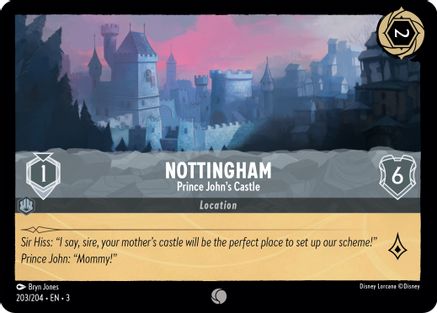 Nottingham - Prince John's Castle (203/204) - Into the Inklands