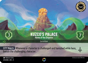 Kuzco's Palace - Home of the Emperor (Enchanted) (213/204) - Into the Inklands Holofoil