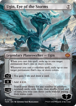 Ugin, Eye of the Storms // Ugin, Eye of the Storms (TDM-382) - Tarkir: Dragonstorm (Borderless) Foil - Poke-Collect