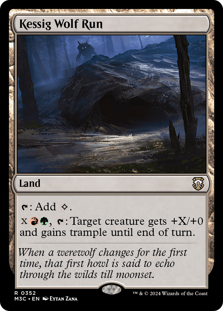 Kessig Wolf Run (M3C-352) - Modern Horizons 3 Commander - Poke-Collect