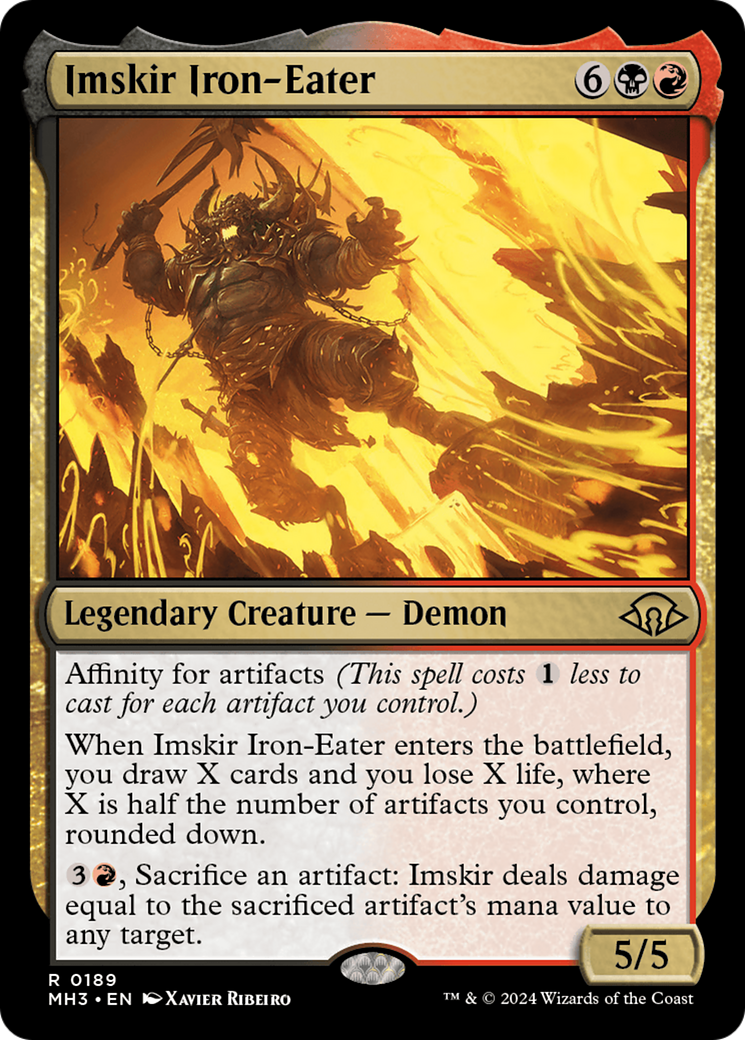 Imskir Iron-Eater (MH3-189) - Modern Horizons 3 Foil - Poke-Collect