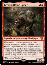 Grenzo, Havoc Raiser (M3C-213) - Modern Horizons 3 Commander - Poke-Collect