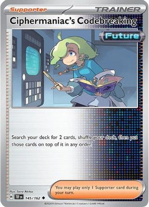 Ciphermaniac's Codebreaking - 145/162 145 - SV05 Temporal Forces - Poke-Collect