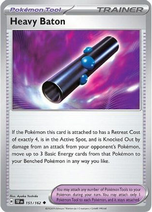 Heavy Baton 151 - SV05 Temporal Forces Reverse Holofoil - Poke-Collect