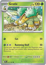 Grotle - 011/162 11 - SV05 Temporal Forces Reverse Holofoil - Poke-Collect