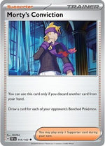 Morty's Conviction - 155/162 155 - SV05 Temporal Forces Reverse Holofoil - Poke-Collect