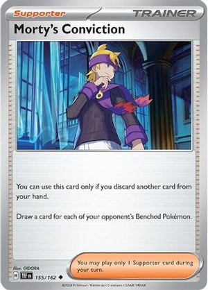 Morty's Conviction - 155/162 155 - SV05 Temporal Forces Reverse Holofoil - Poke-Collect