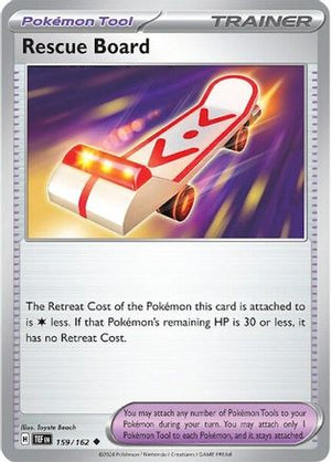 Rescue Board 159 - SV05 Temporal Forces Reverse Holofoil - Poke-Collect