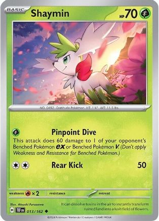 Shaymin 13 - SV05 Temporal Forces - Poke-Collect