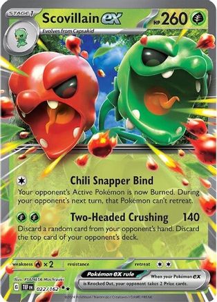 Scovillain ex 22 - SV05 Temporal Forces Holofoil - Poke-Collect