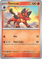 Torracat 33 - SV05 Temporal Forces Reverse Holofoil - Poke-Collect