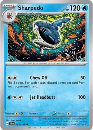 Sharpedo 43 - SV05 Temporal Forces - Poke-Collect