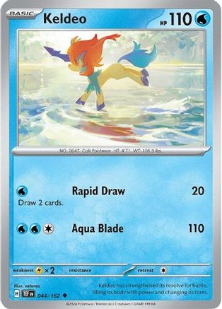 Keldeo 44 - SV05 Temporal Forces - Poke-Collect