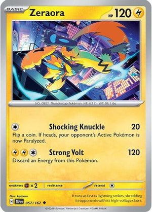 Zeraora 57 - SV05 Temporal Forces - Poke-Collect