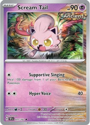 Scream Tail 77 - SV05 Temporal Forces Reverse Holofoil - Poke-Collect