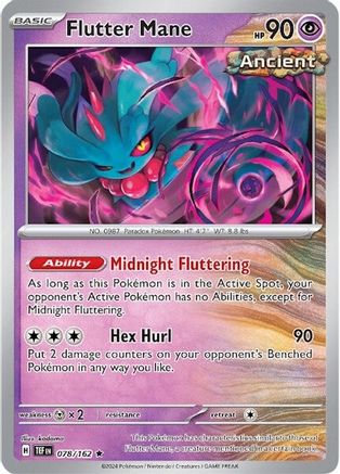 Flutter Mane 78 - SV05 Temporal Forces Reverse Holofoil - Poke-Collect