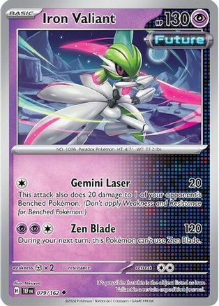 Iron Valiant - 079/162 79 - SV05 Temporal Forces Reverse Holofoil - Poke-Collect
