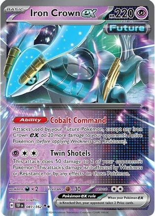 Iron Crown ex - 081/162 81 - SV05 Temporal Forces Holofoil - Poke-Collect