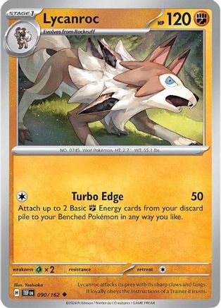 Lycanroc 90 - SV05 Temporal Forces - Poke-Collect
