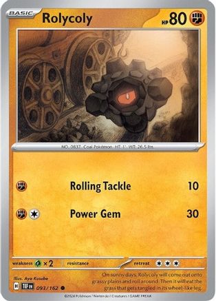 Rolycoly 93 - SV05 Temporal Forces - Poke-Collect