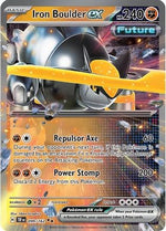 Iron Boulder ex - 099/162 99 - SV05 Temporal Forces Holofoil - Poke-Collect