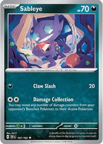 Sableye 107 - SV05 Temporal Forces - Poke-Collect