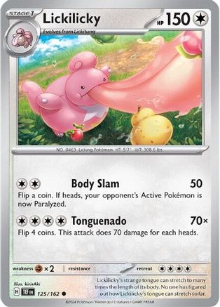 Lickilicky 125 - SV05 Temporal Forces - Poke-Collect