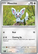 Minccino - 136/162 136 - SV05 Temporal Forces Reverse Holofoil - Poke-Collect