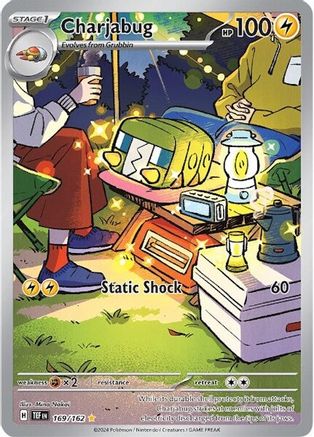 Charjabug - 169/162 169 - SV05 Temporal Forces Holofoil - Poke-Collect