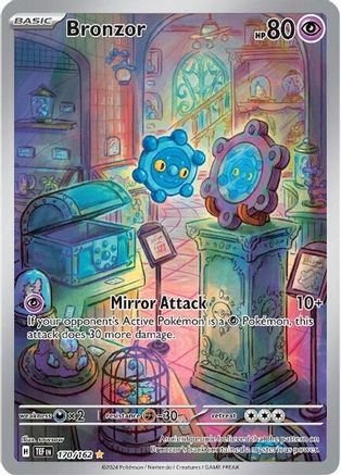 Bronzor - 170/162 170 - SV05 Temporal Forces Holofoil - Poke-Collect